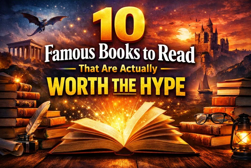 10 Famous Books to Read – Worth the Hype
