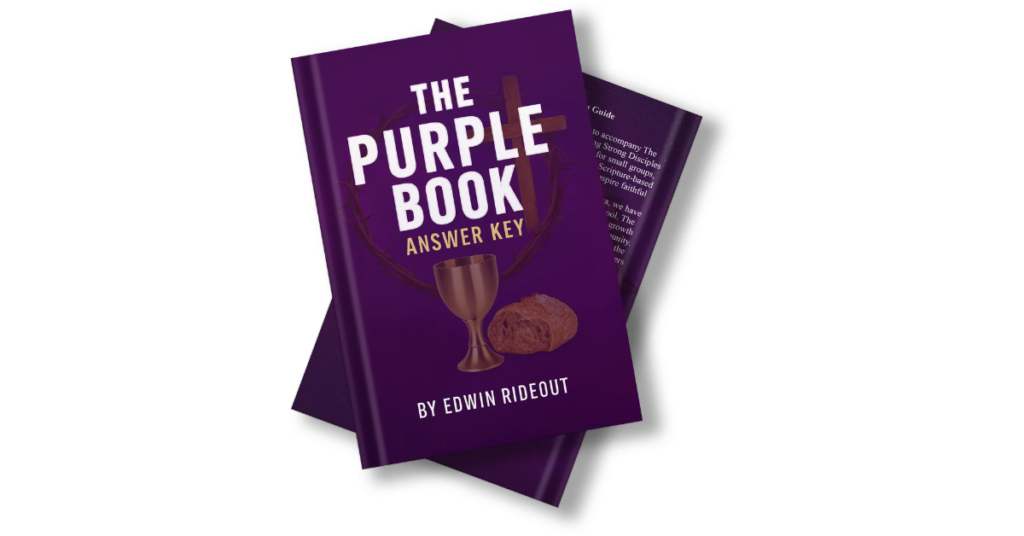 THE PURPLE BOOK By Edwin R. Rideout