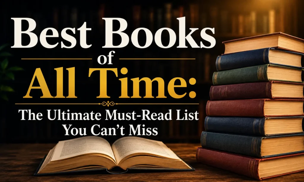 Best Books of All Time: The Ultimate Must-Read List You Can’t Miss
