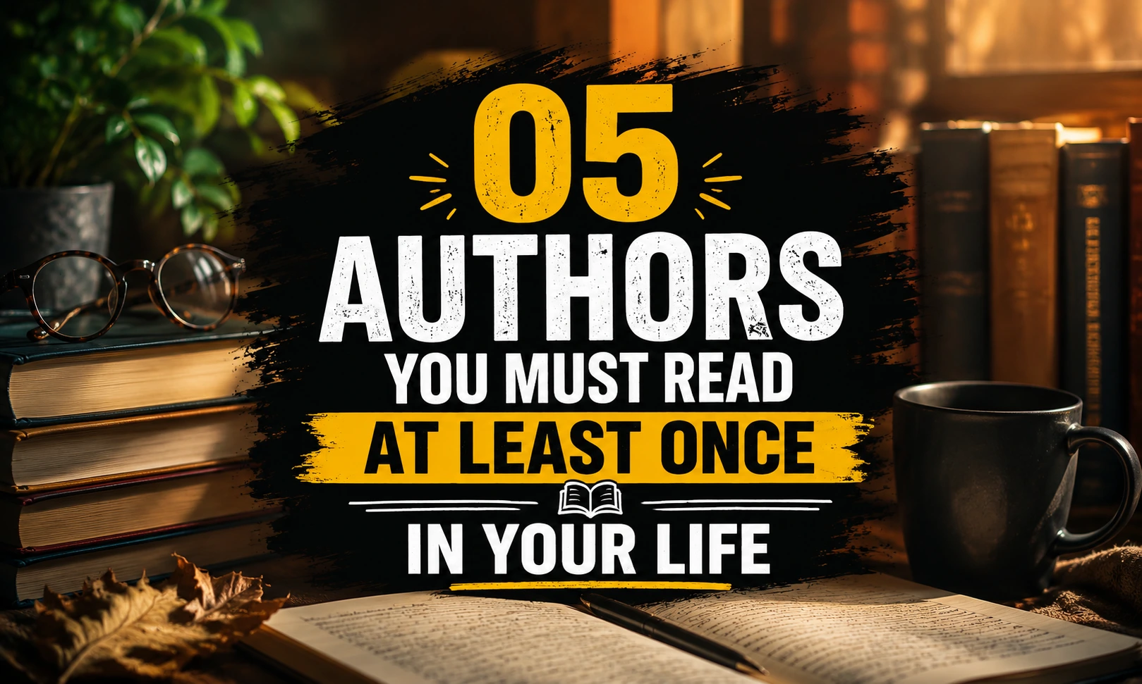 05 Authors You Must Read at Least Once in Your Life