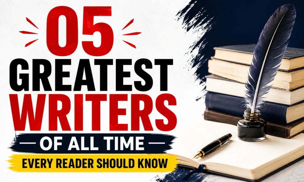 05 Greatest Writers of All Time Every Reader Should Know
